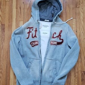 Abercrombie & Fitch Men's zip up hoodie
